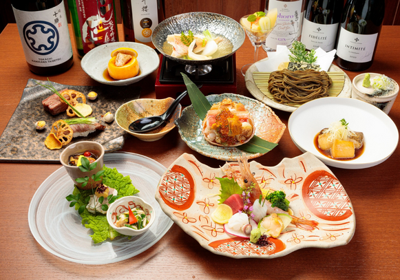 魚と肉と北海道蔵プレミアコース